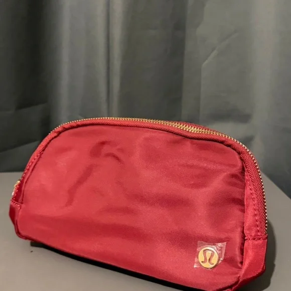 Lululemon Maroon with Golden Detail everyday Belt Bags - Picture 2 of 7